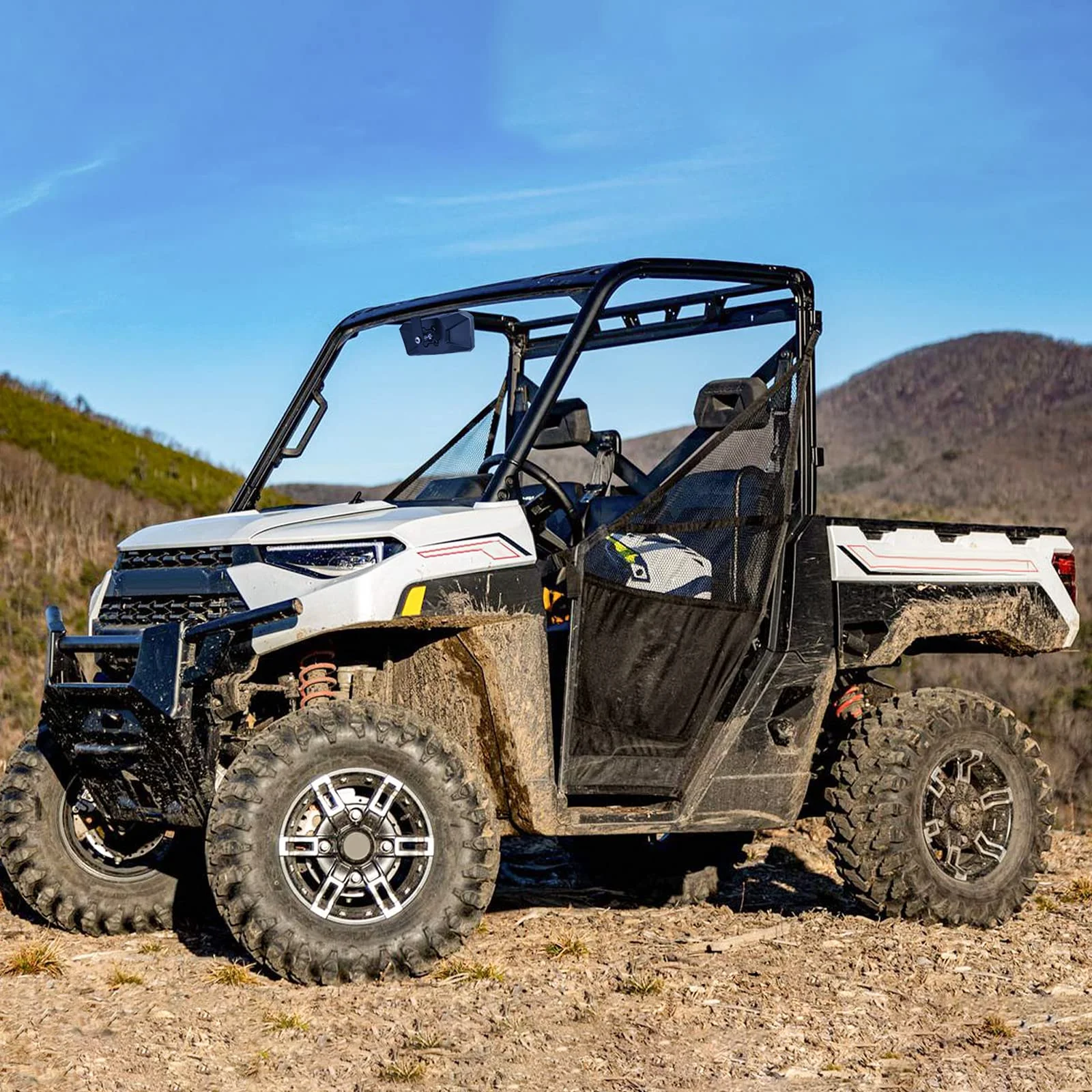 Rear View Mirror for Polaris Ranger 500/570/900 XP S/1000 XP - Image 9