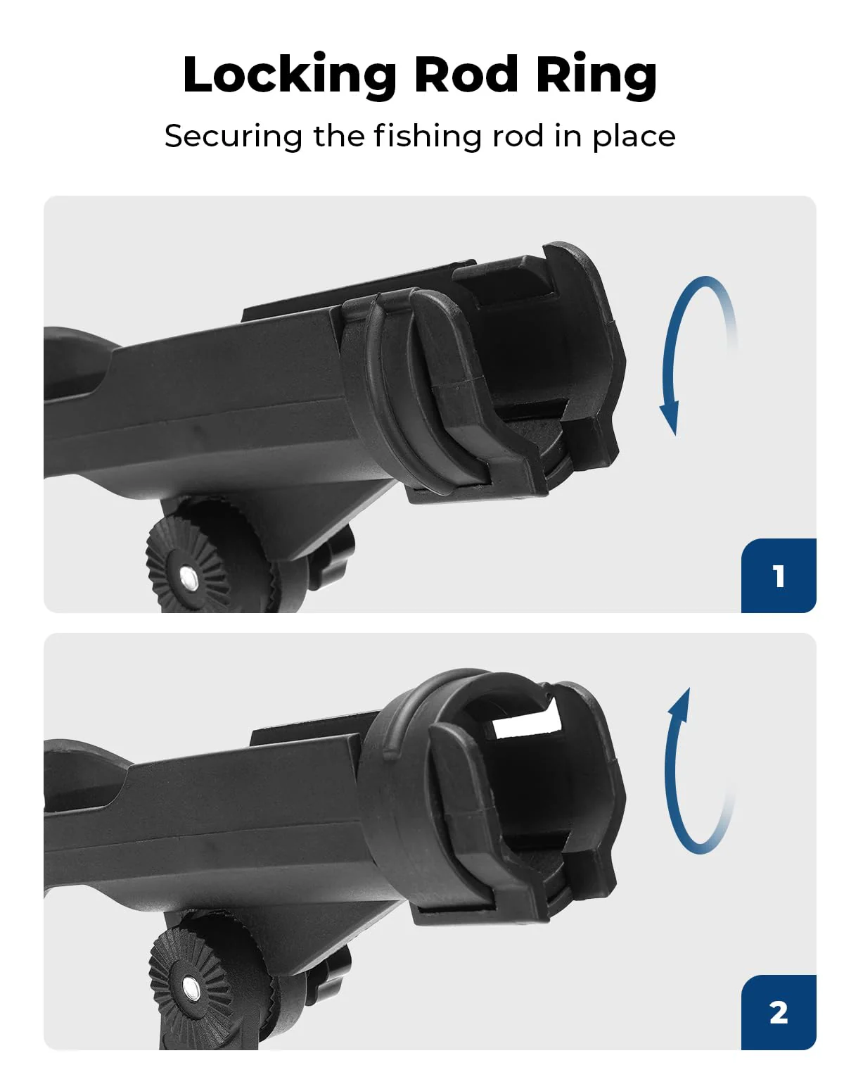 360 Degree Adjustable Boat Fishing Rod Holder - Image 4