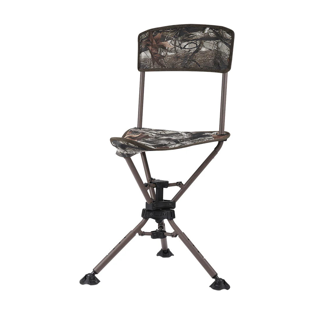 360° Tripod Swivel Hunting Chair with Backrest - Image 8