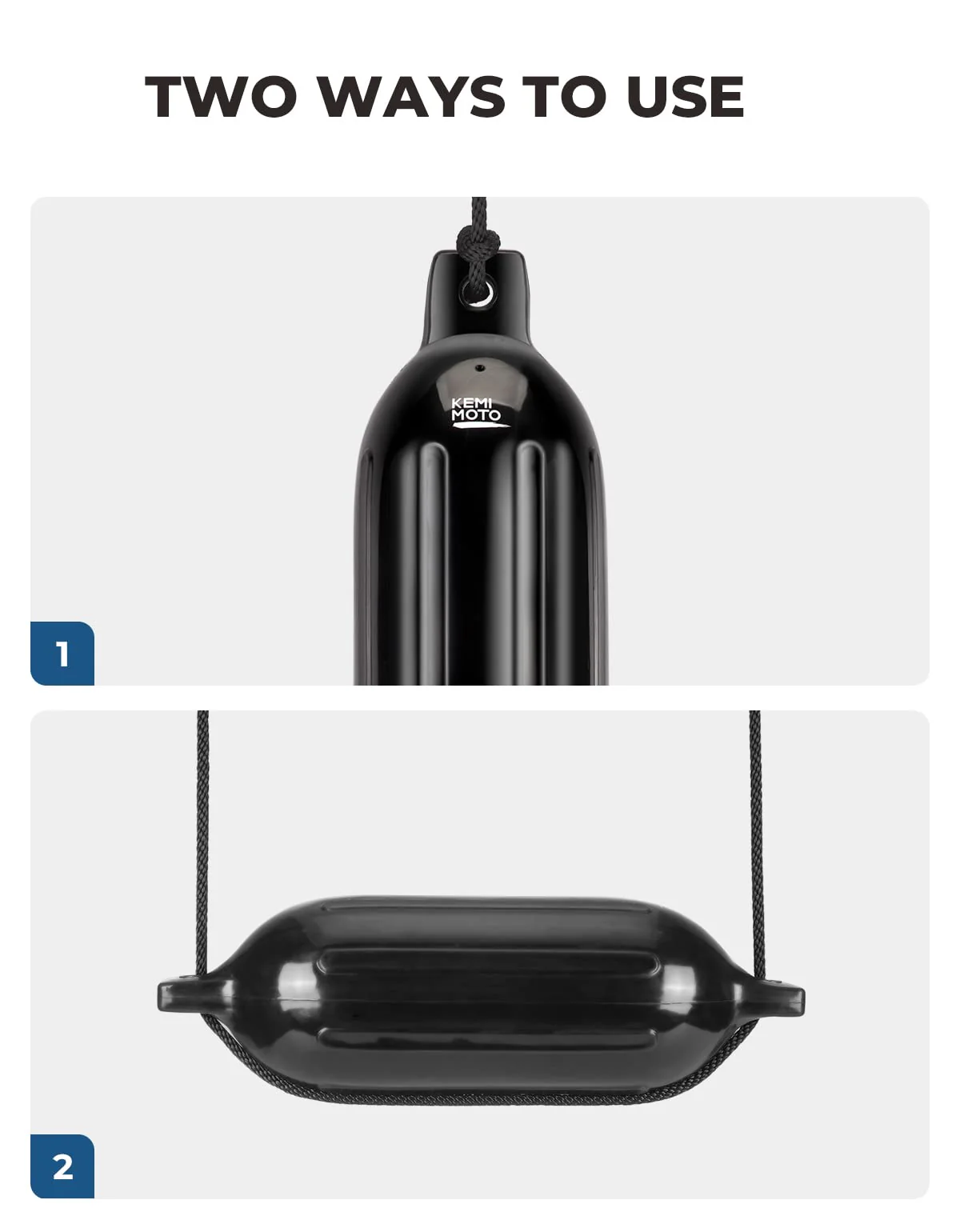 4 Packs Inflatable Boat Bumpers For 15-35ft Boat - Image 4