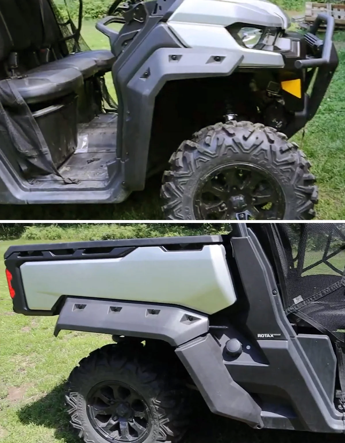 Front and Rear Extended Mud Guards for Can Am Defender - Image 6