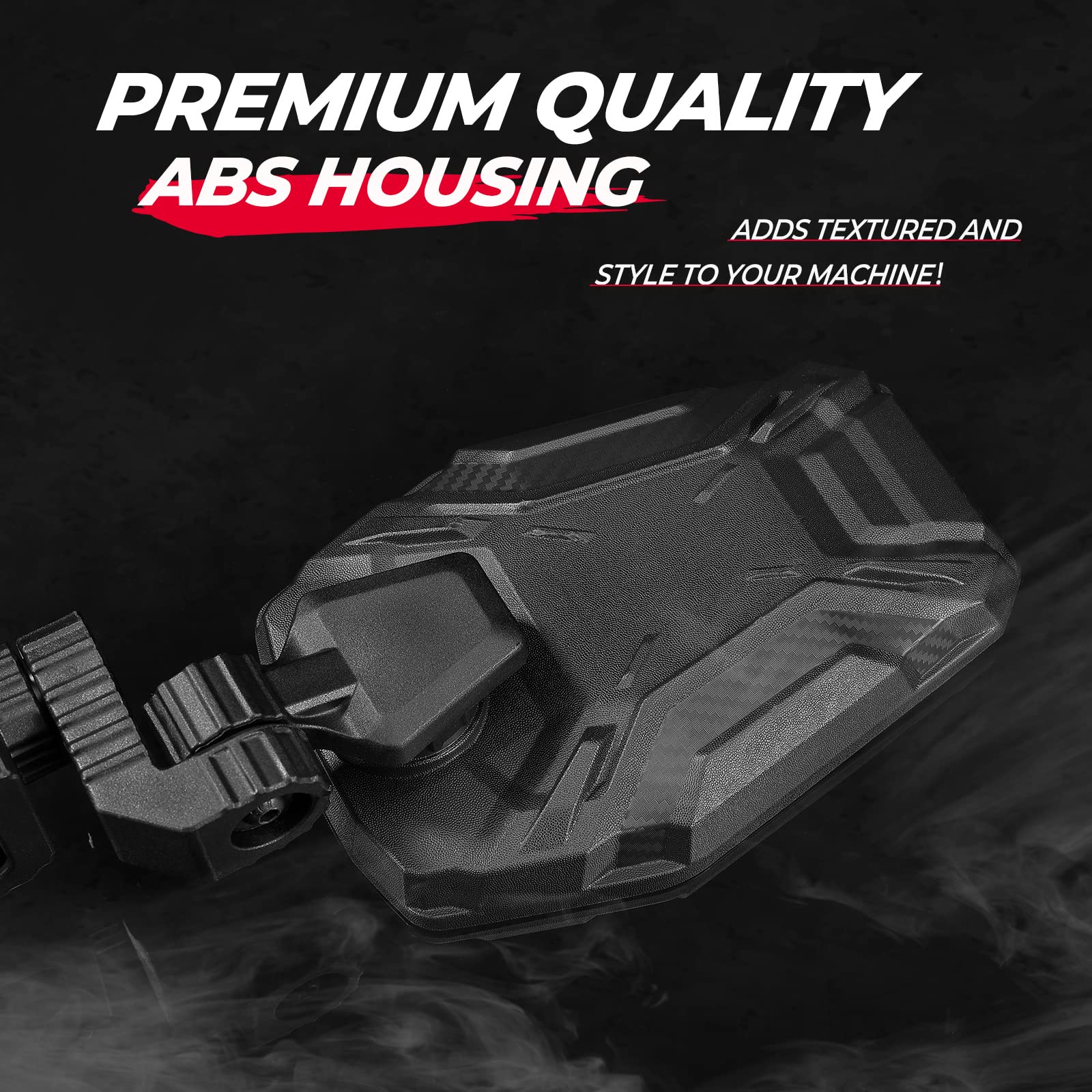 UTV Side Mirrors for 1.65"-2" Roll bar Fit for Polaris RZR / Maverick X3 - Image 8