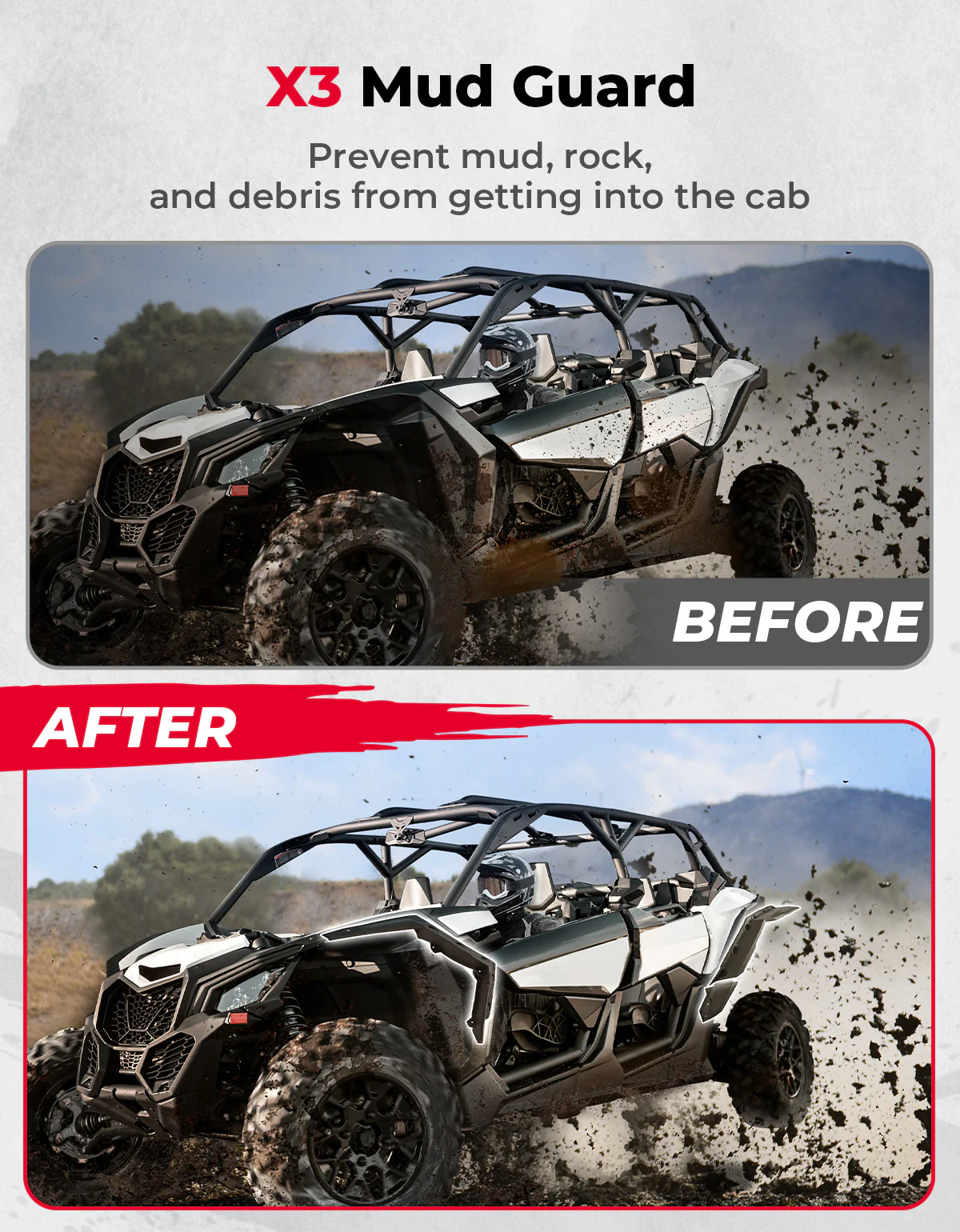 Fender Flares for Can-Am Maverick X3 / X3 Max - Image 4