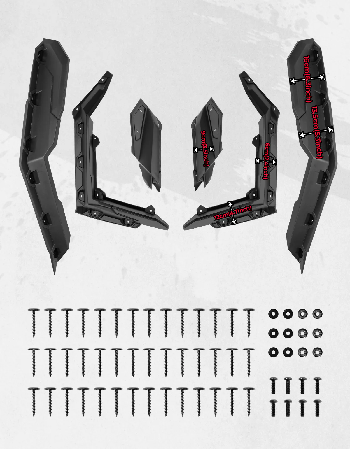 Fender Flares for Can-Am Maverick X3 / X3 Max - Image 8