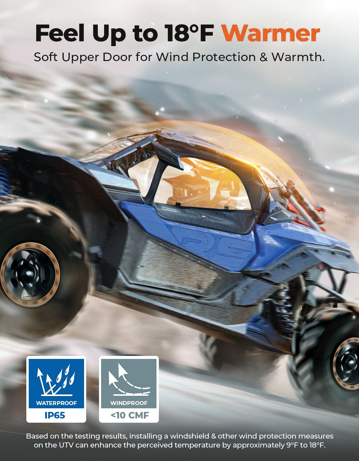 Soft Cab Enclosures Upper Door for Can-am Maverick X3 - Image 4