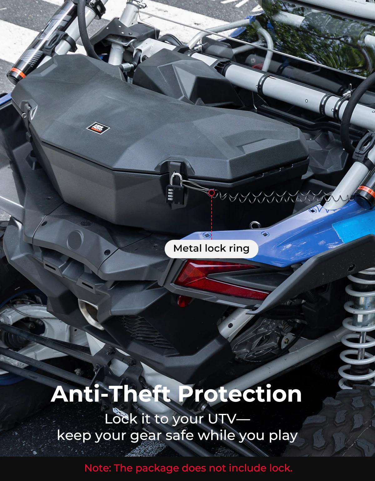 30L Rear Storage Box for Can-am X3/MAX - Image 6