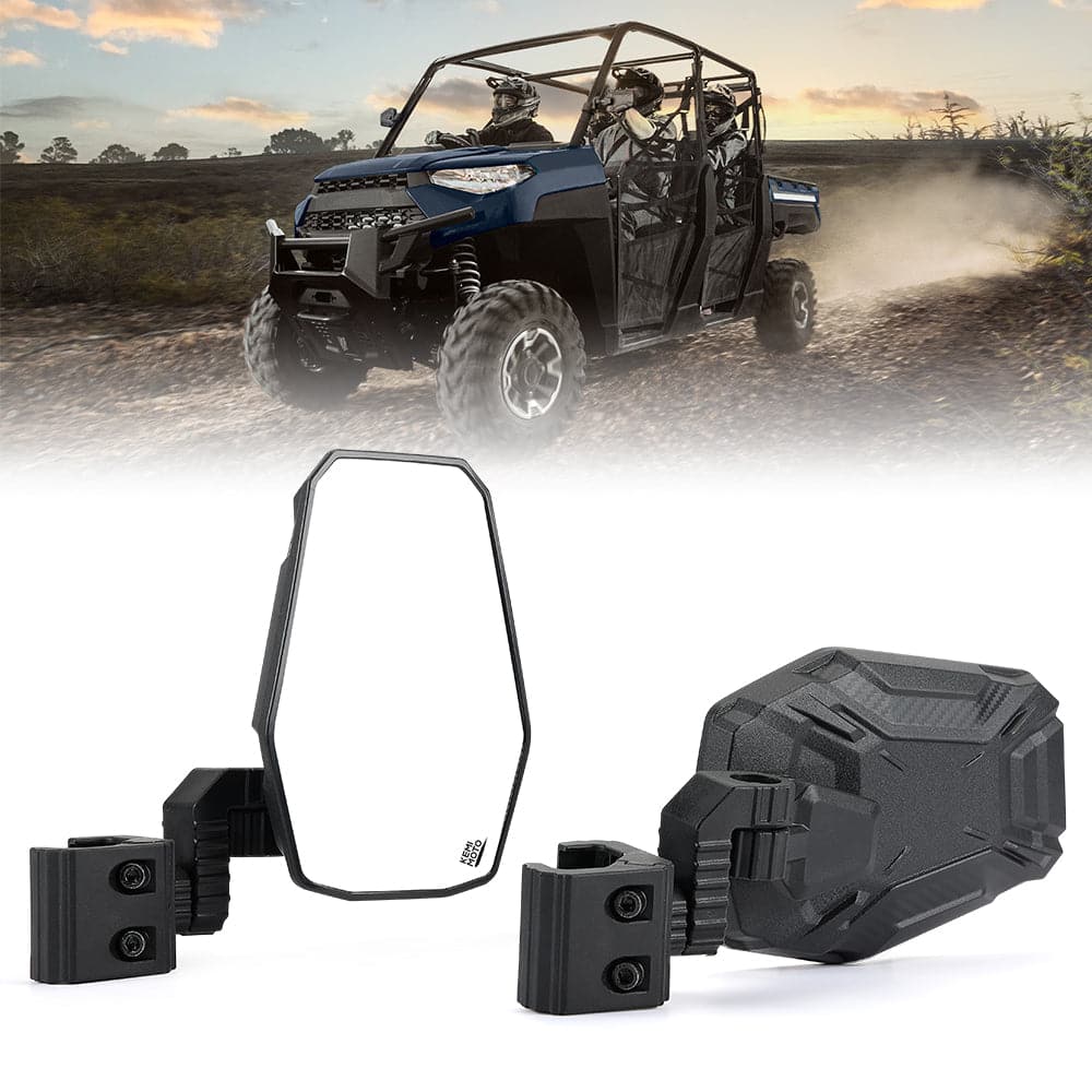 UTV Side Mirrors for Polaris Ranger/ Can-Am Defender/ Maverick Trail - Image 10
