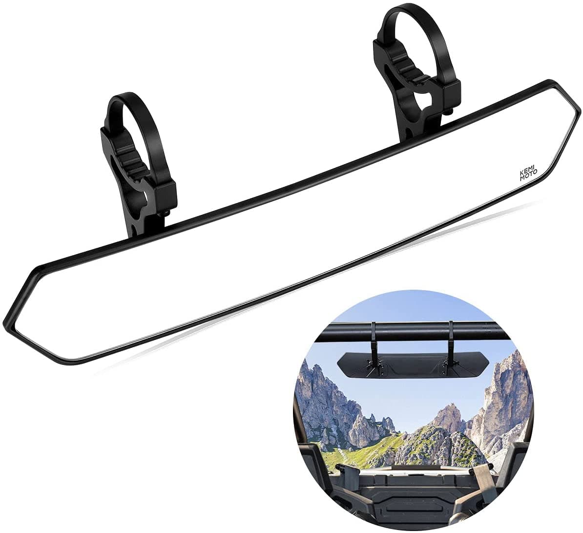 Rear View Mirror 1.65''-2'' for Can-am Maverick X3 | Polaris RZR | Pioneer | Talon | Kawasaki - Image 8