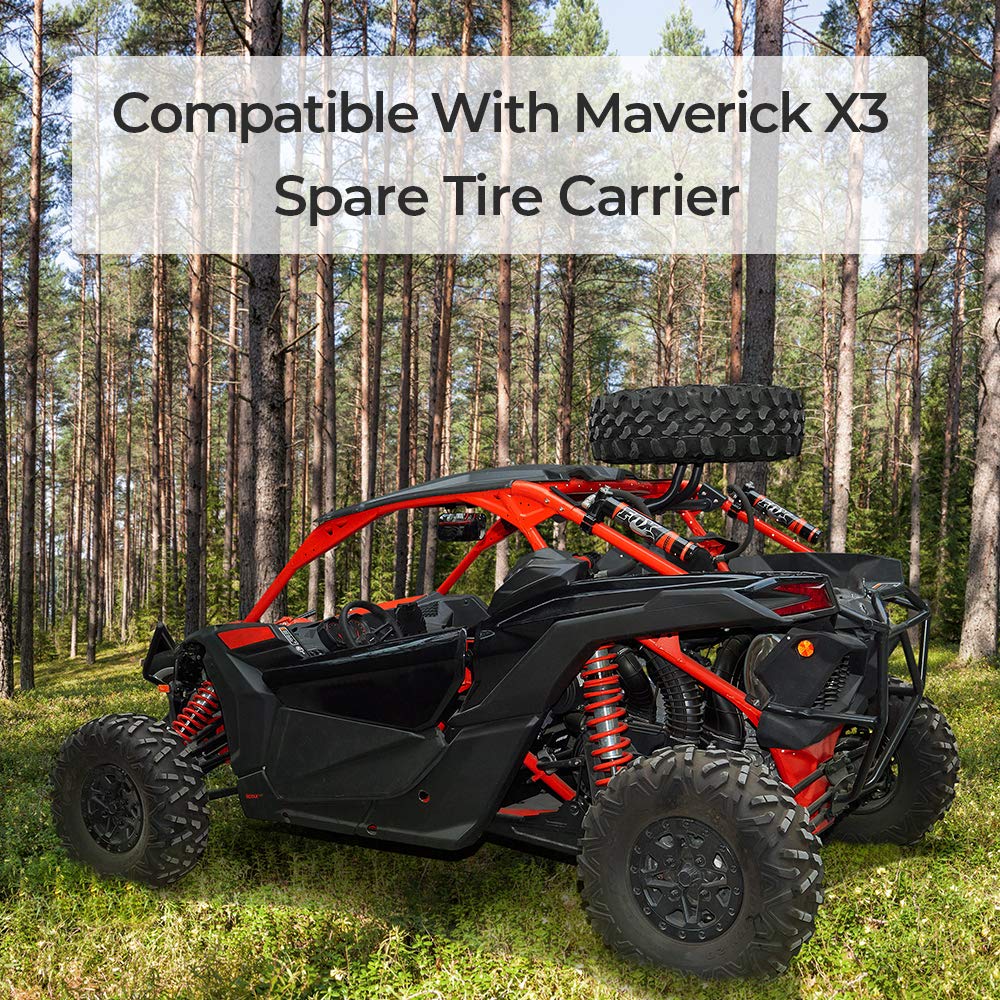 Spare Tire Mount for Can Am Maverick X3 / X3 Max/Turbo/R - Image 7