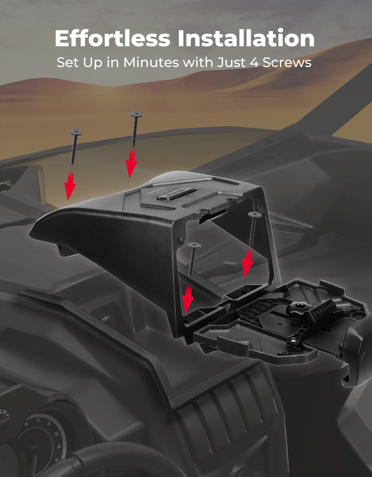 Tablet Holder With Storage Box for Can Am Maverick X3/Max - Image 6