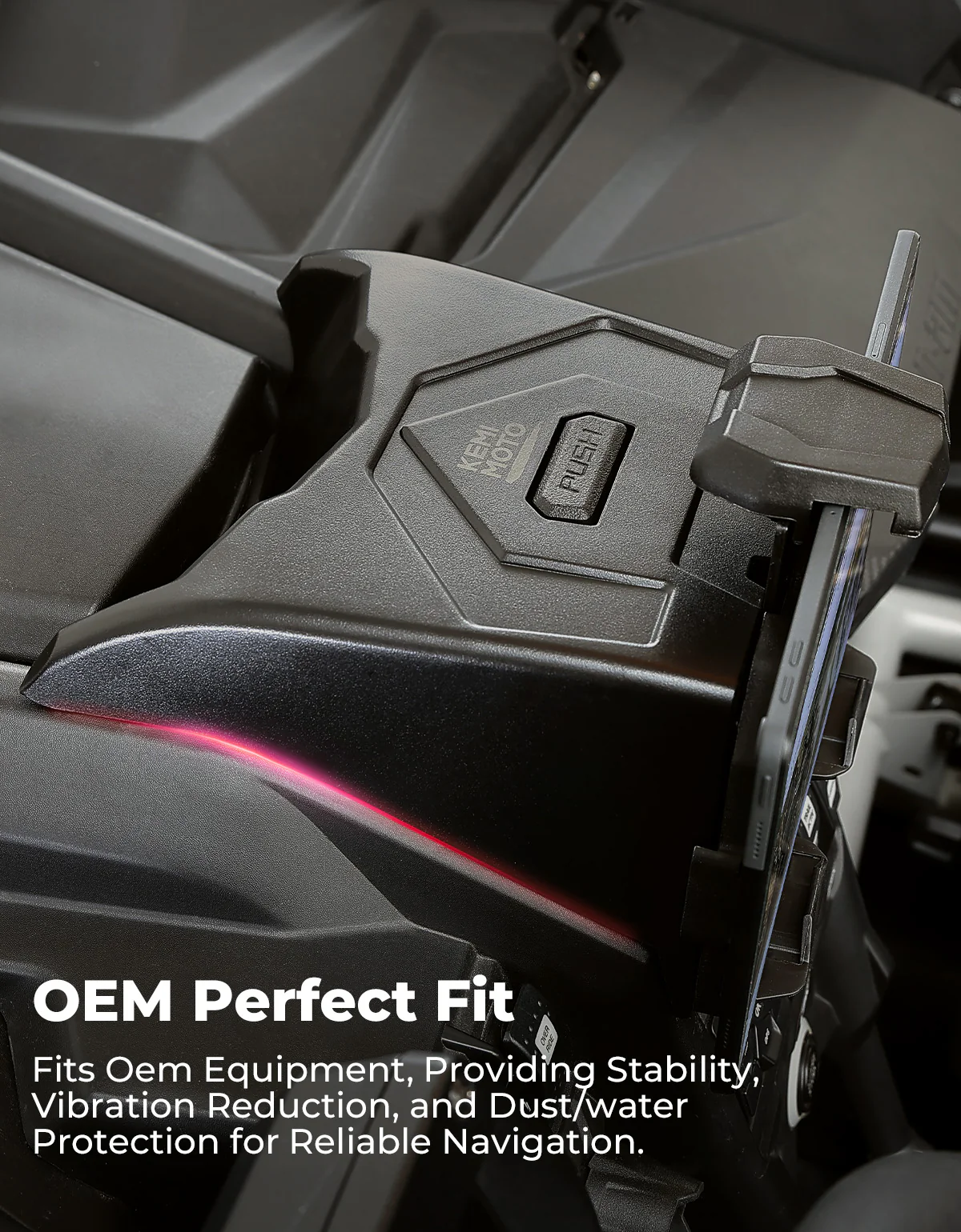 Tablet Holder With Storage Box for Can Am Maverick X3/Max - Image 7