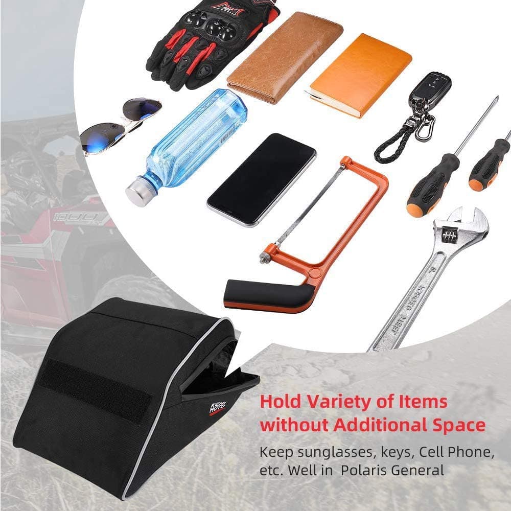 UTV Center Seats Storage Bag for Polaris General 2016-2023 - Image 3