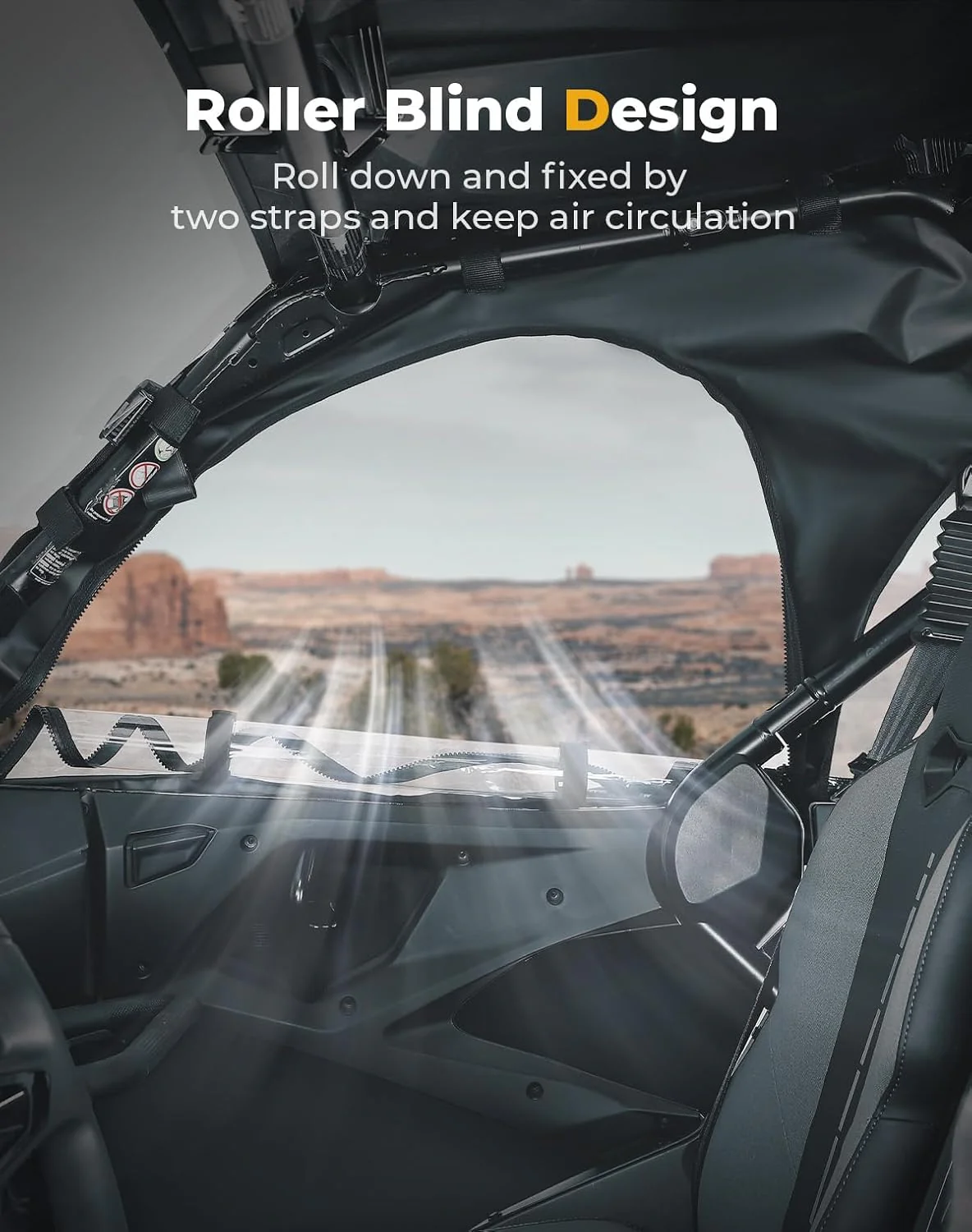 Soft Cab Enclosures Upper Door for CFMOTO ZForce 950 - Image 8