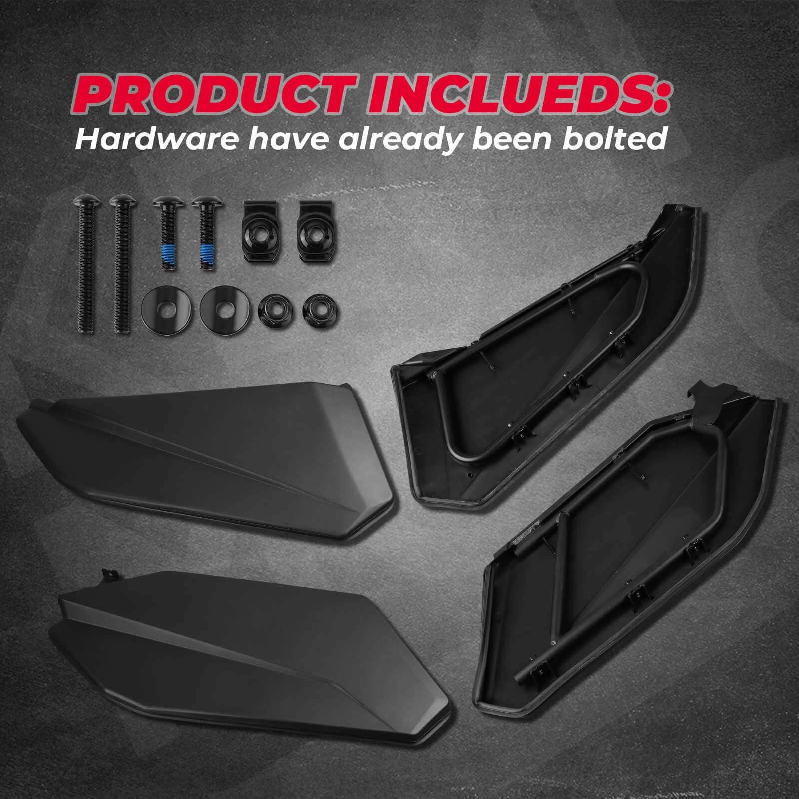 Door Panel & Mud Fender Flares for Can-Am Maverick X3 MAX - Image 4
