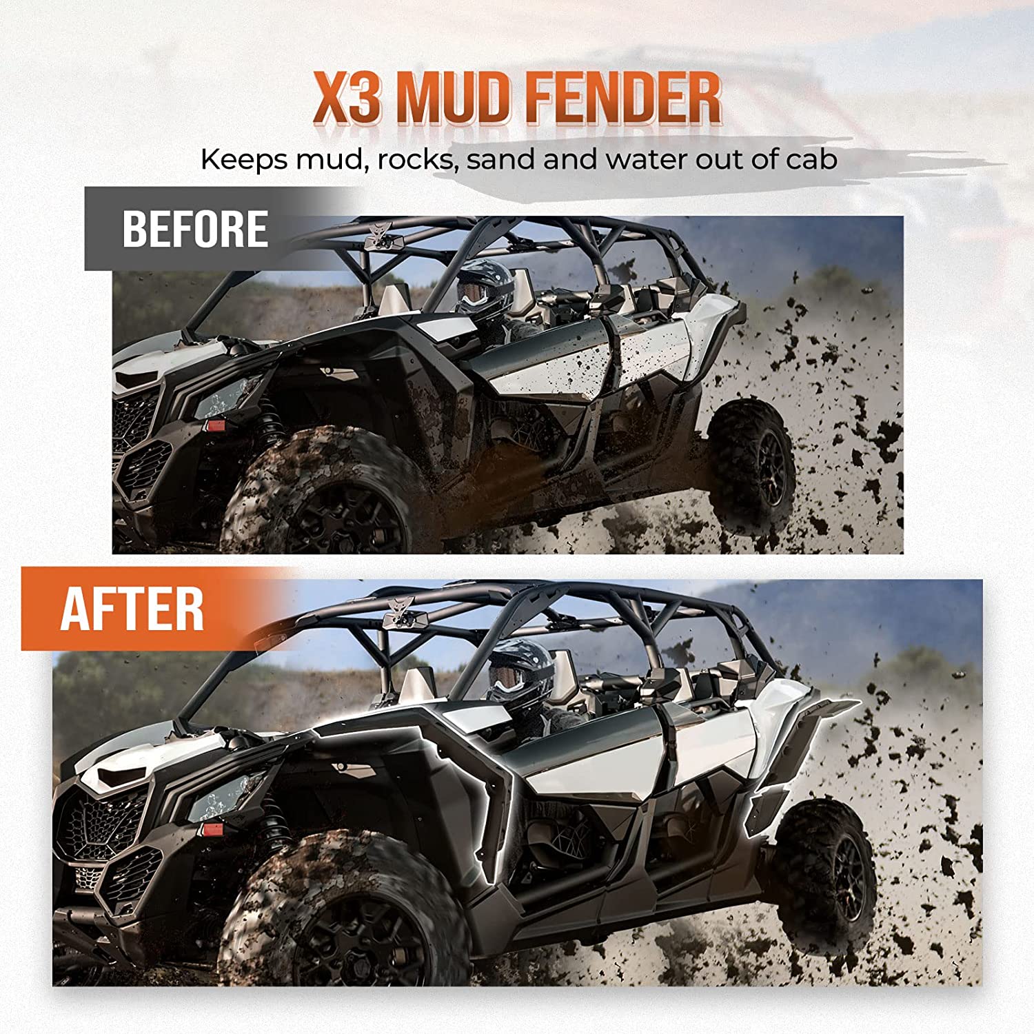 Fender Flares & Nerf Bars for Can-Am Maverick X3 - Image 11