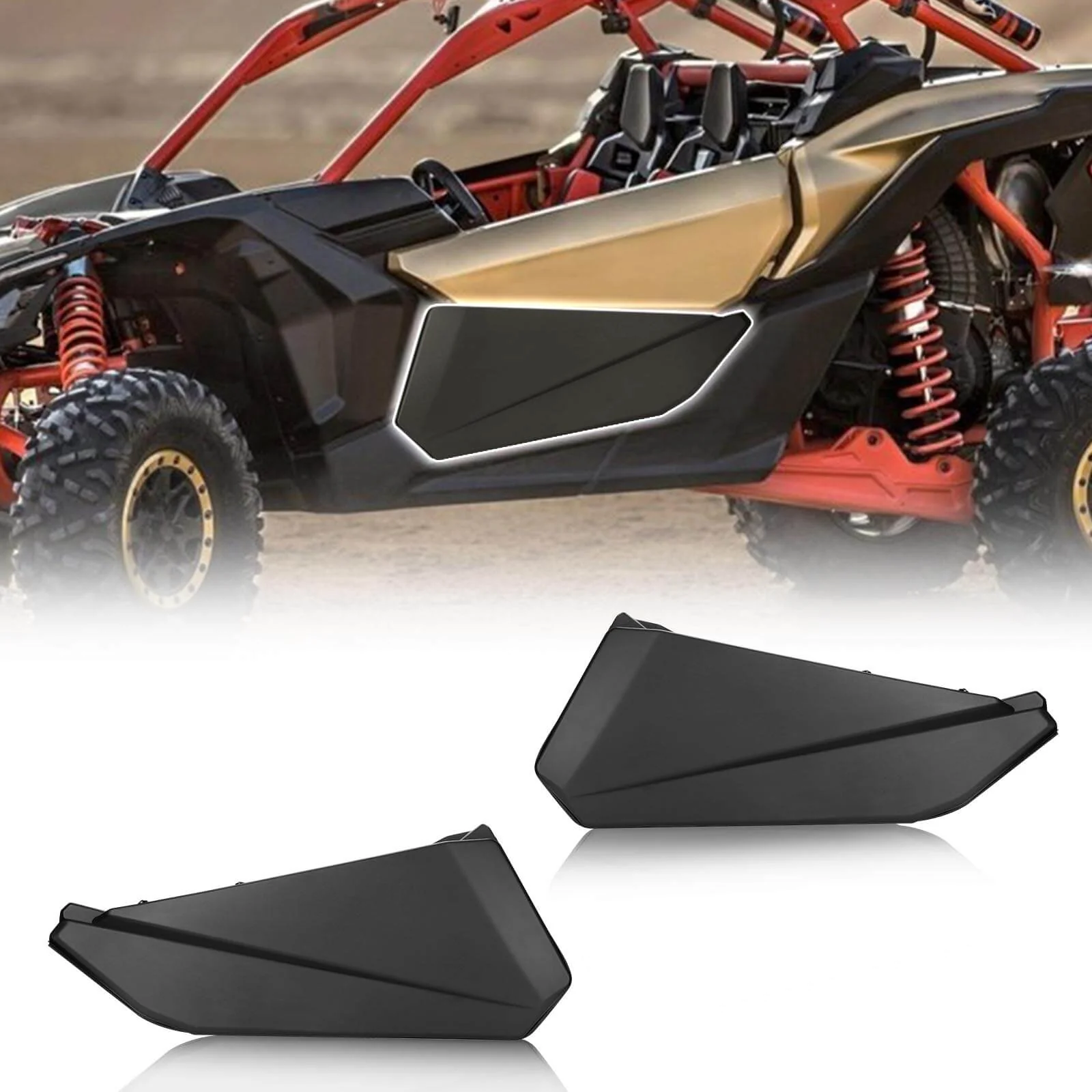 Front Door Bags & Front Lower Door Inserts for Can-Am Maverick X3 - Image 3