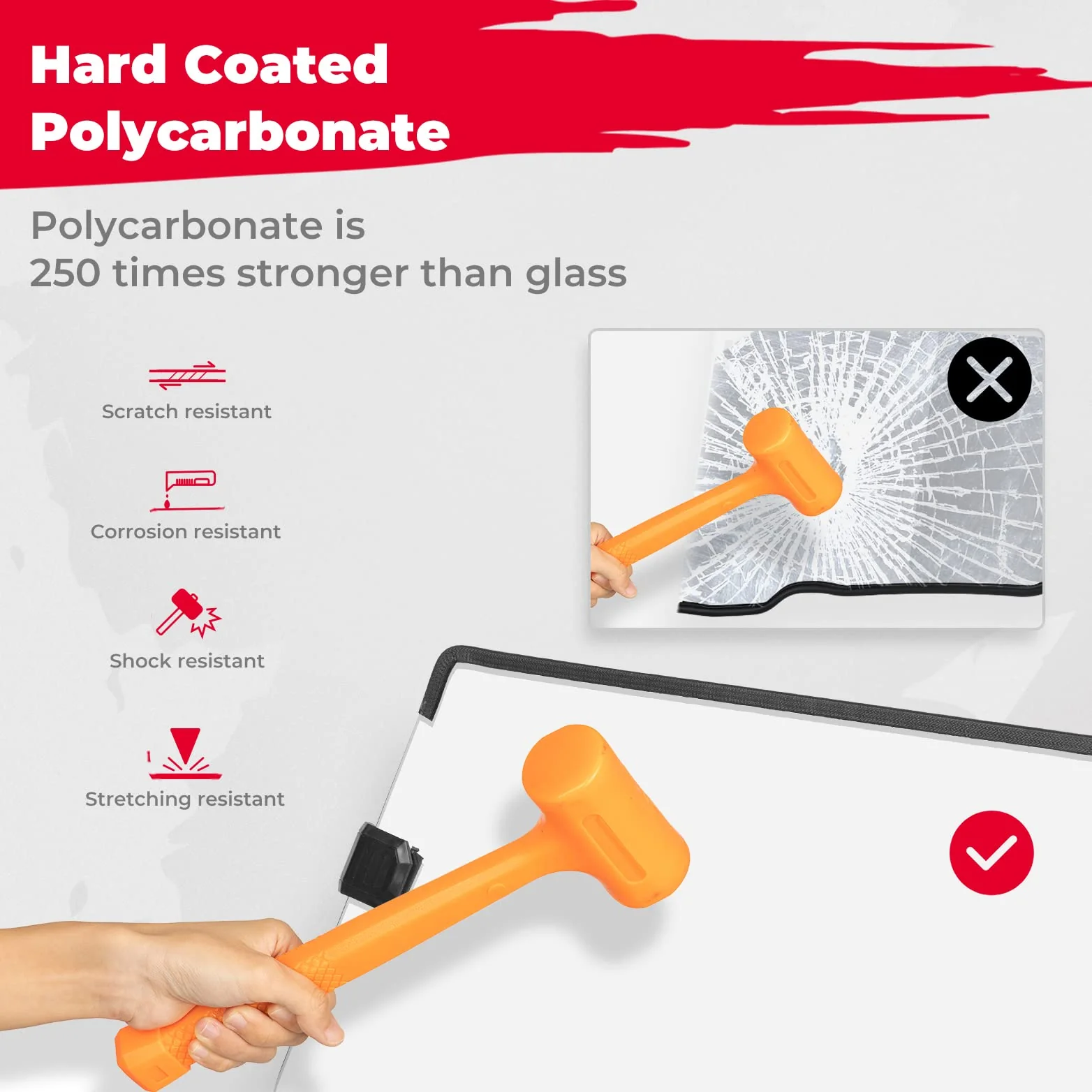 Front Half Windshield for CFMOTO ZForce 950 - Image 4