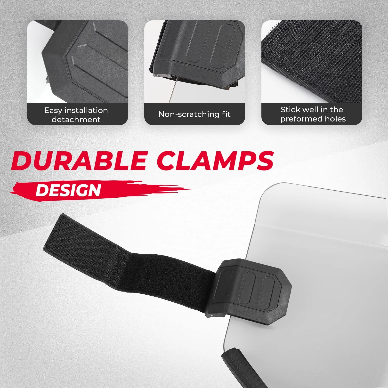 Half Front Windshield for Can-Am Maverick X3 - Image 5