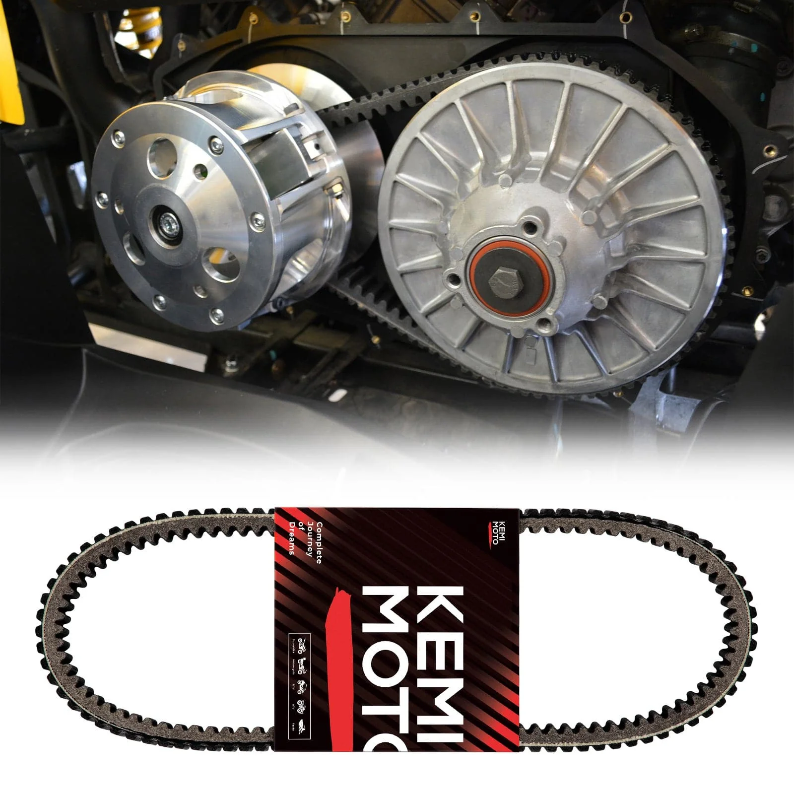 Heavy Duty Belts & Door Handle for Can-Am Maverick X3 - Image 4