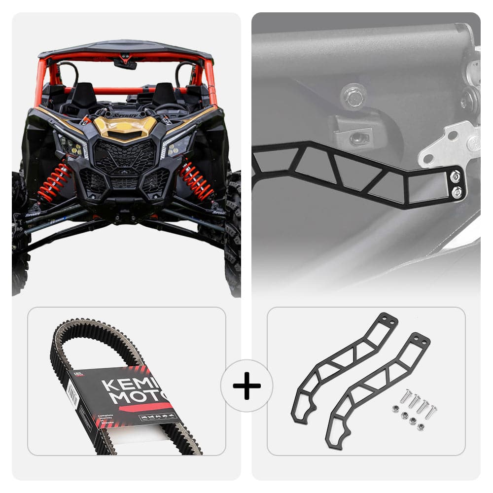 Heavy Duty Belts & Door Handle for Can-Am Maverick X3 - Image 8