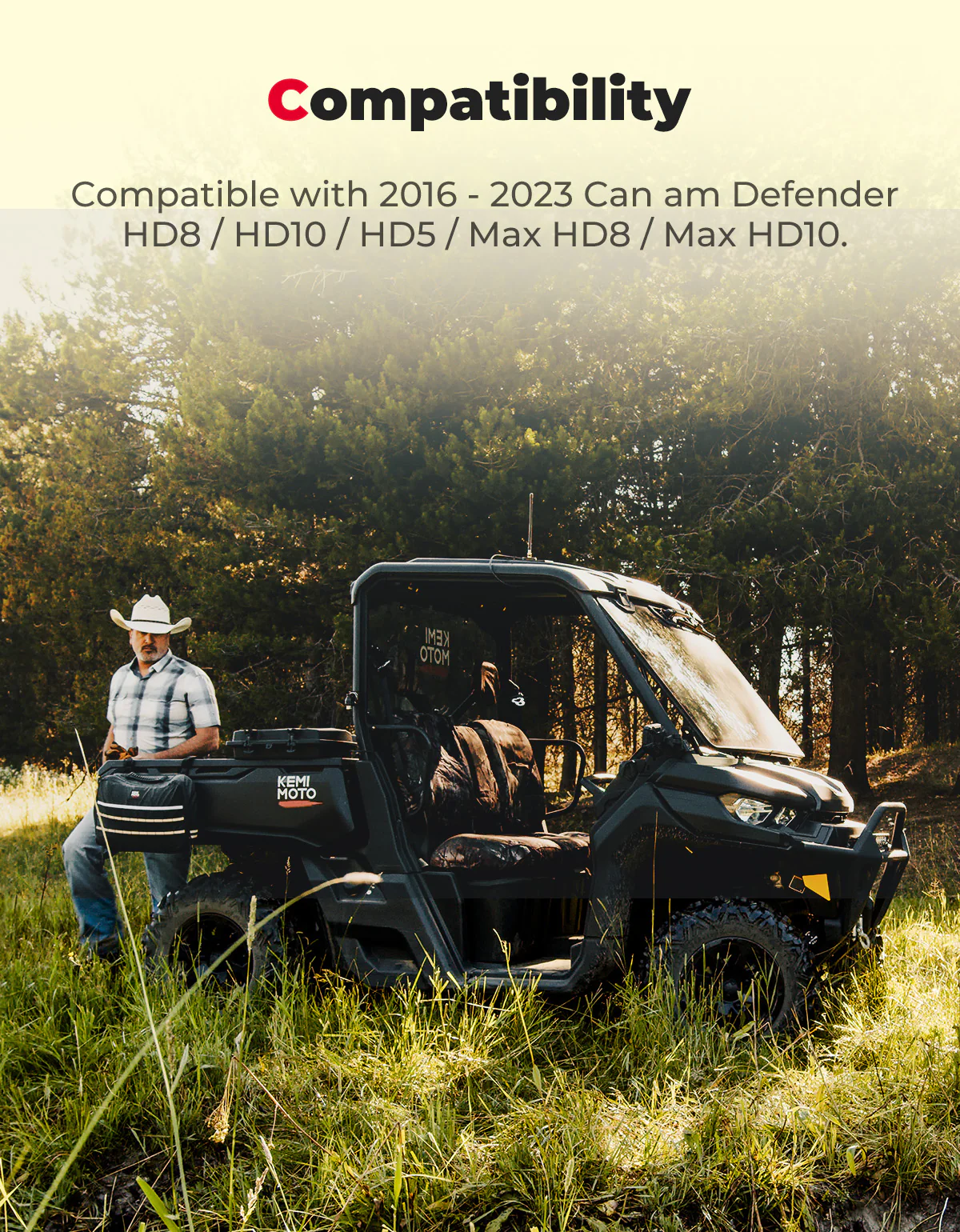 Removable Storage Bin / Box 14.7L for Can-Am Defender HD5|7|8|9|10 - Image 8