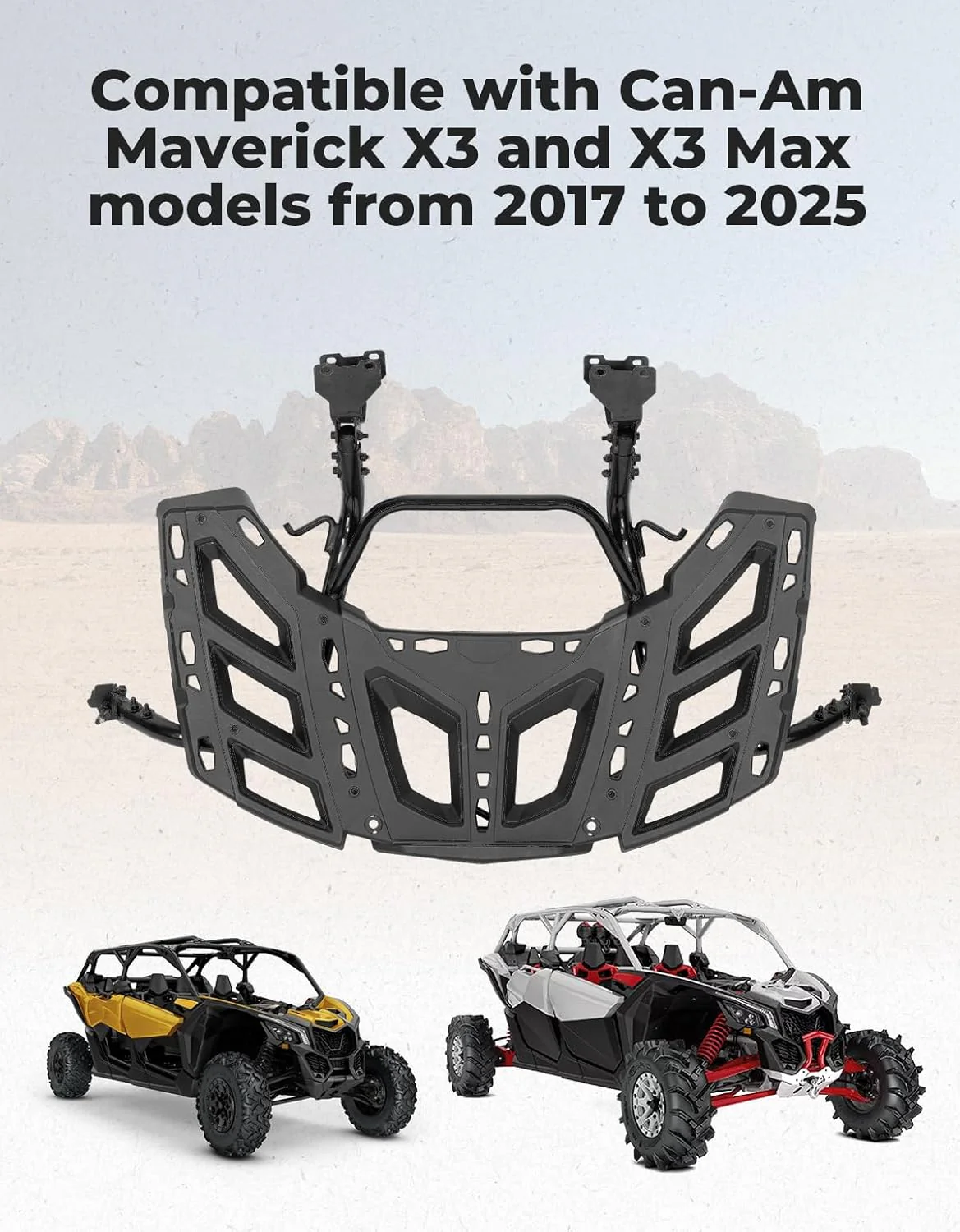 LinQ Pivoting Rack Spare Tire Rack for Can Am X3 / X3 Max - Image 5