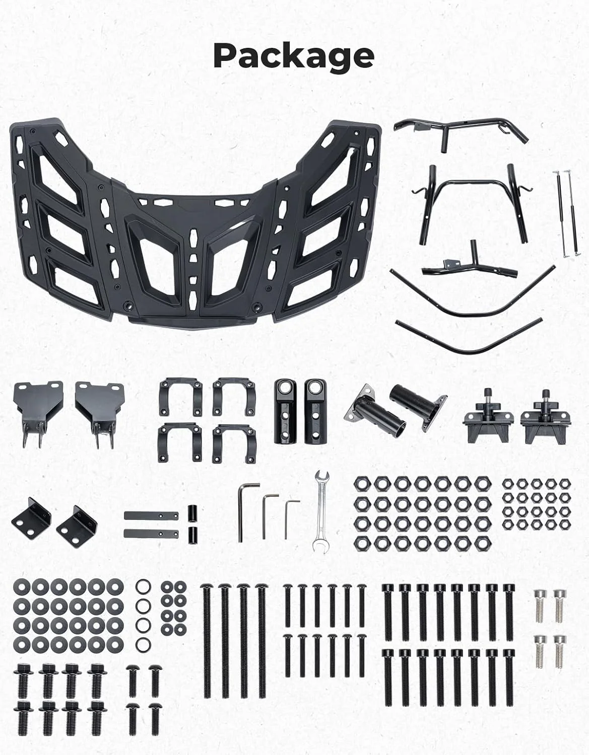 LinQ Pivoting Rack Spare Tire Rack for Can Am X3 / X3 Max - Image 6