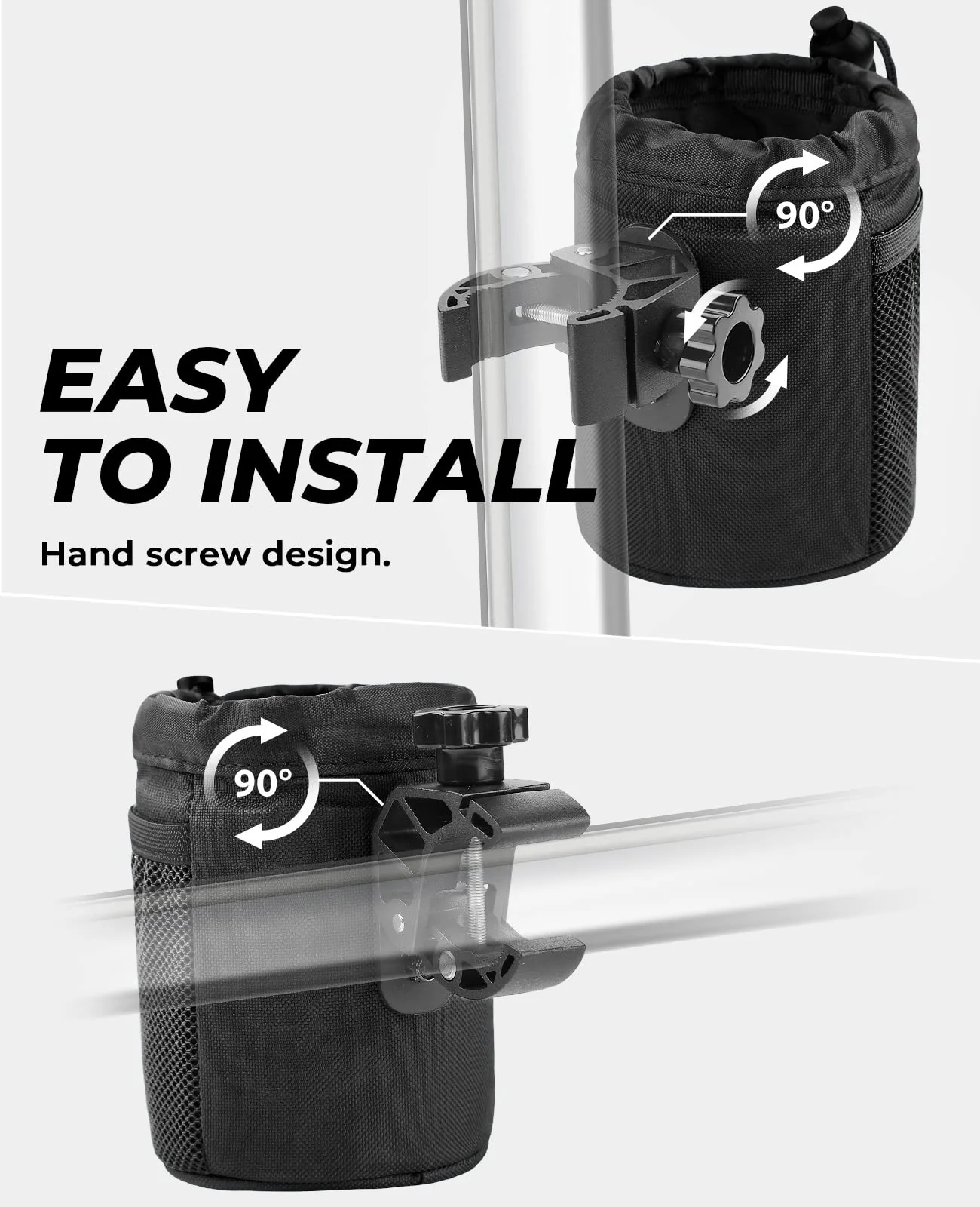 Motorcycle Oxford Fabric Cup Holder for Boat / UTV / ATV - Image 3