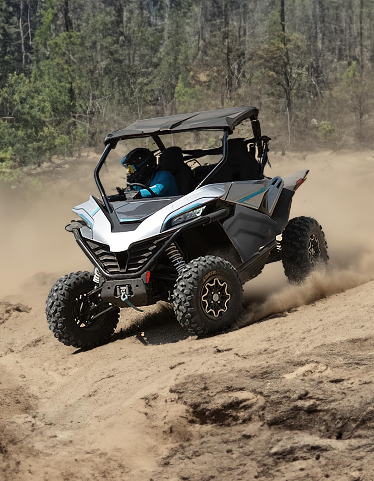 Plastic Lower Doors Inserts for CFMOTO ZForce 950 - Image 9