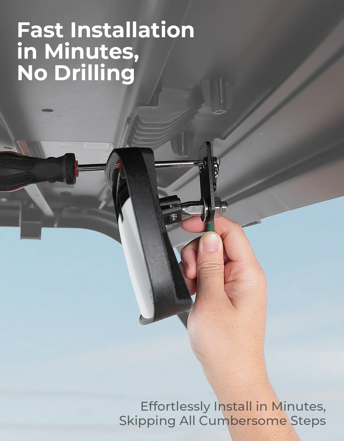 Rear View Mirror for Polaris Ranger 500 570 900 XP 1000 XP - Image 6