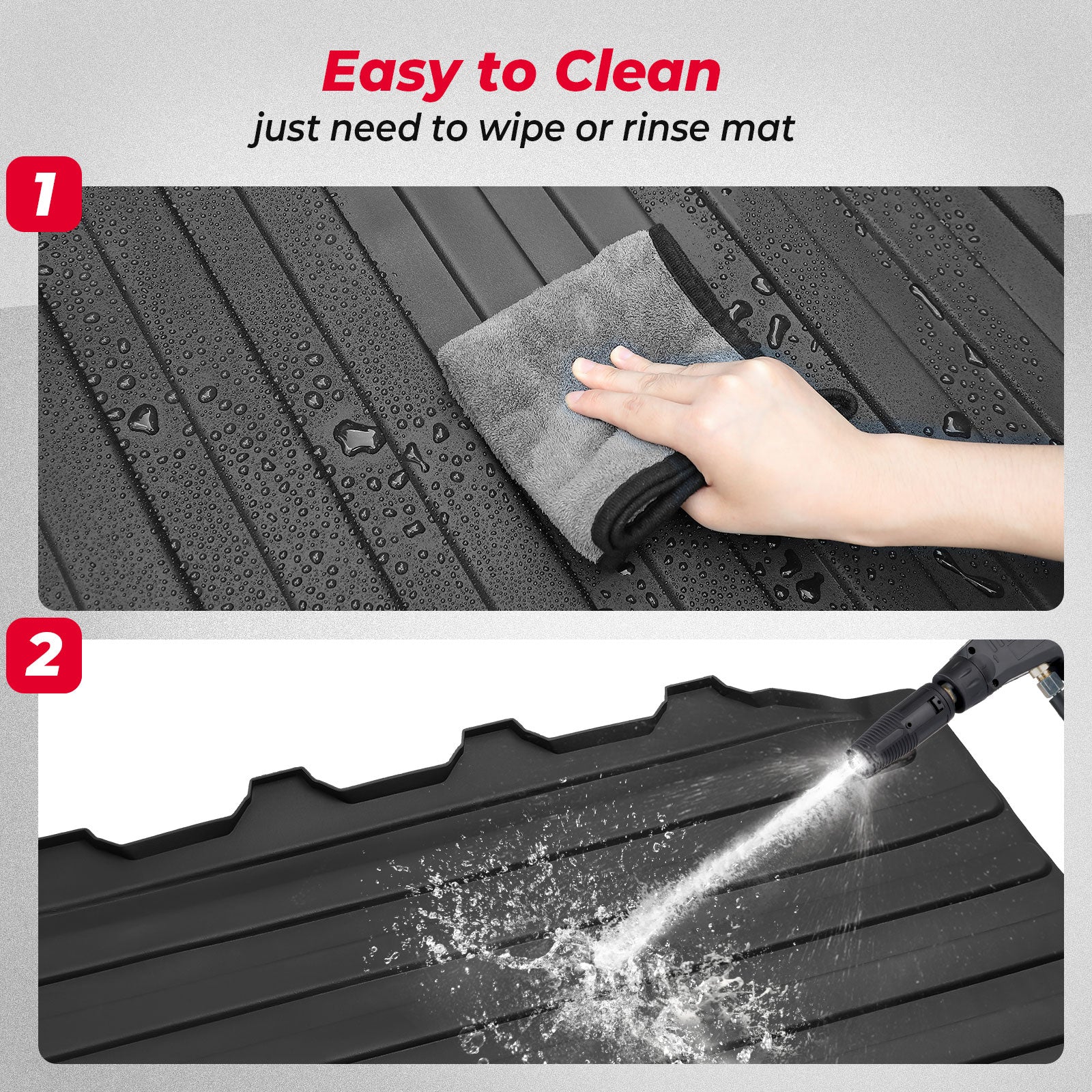 Bed Mat / Cargo Liner for Polaris Ranger XP 1000/CREW 2018-2024 - Image 7