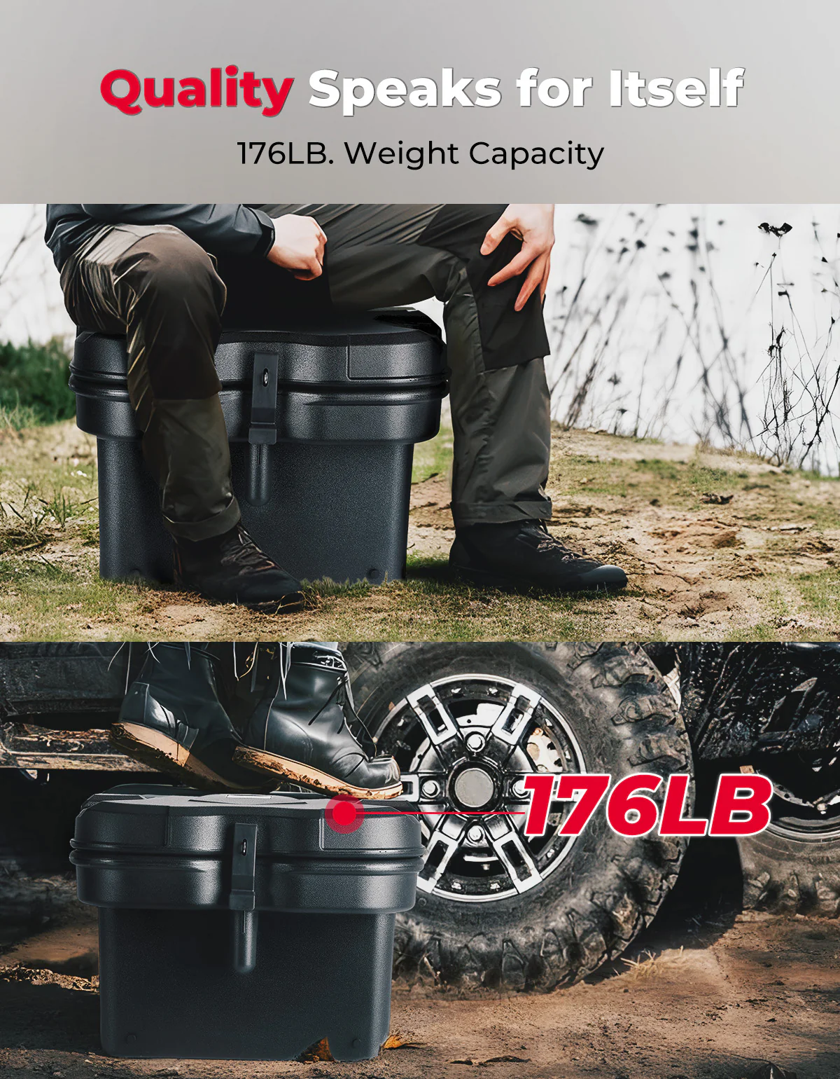 20L Cargo Storage Box (Driver Side) for Polaris Ranger/ General - Image 10