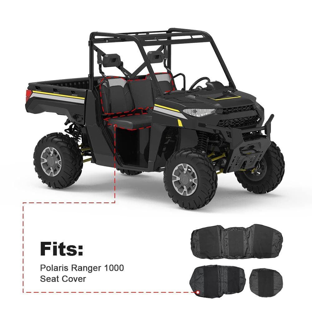 UTV Waterproof Seat Cover for Polaris Ranger XP 1000/ Crew - Image 5