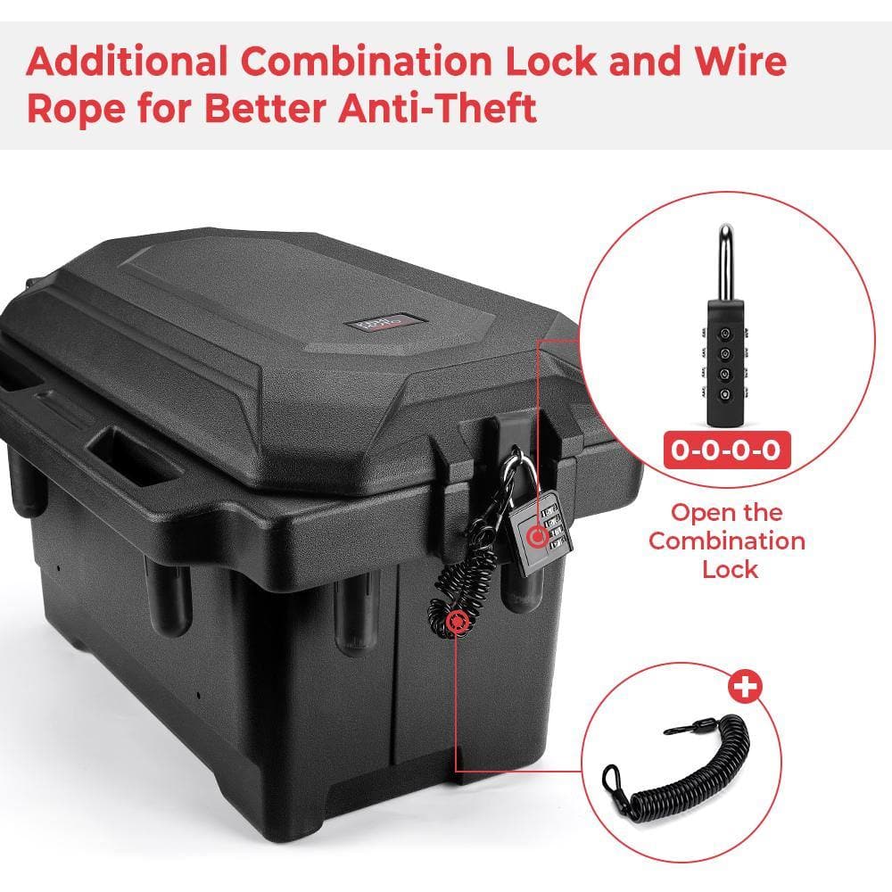 45L Storage box / Cargo Box(Left Side) for Polaris Ranger - Image 4