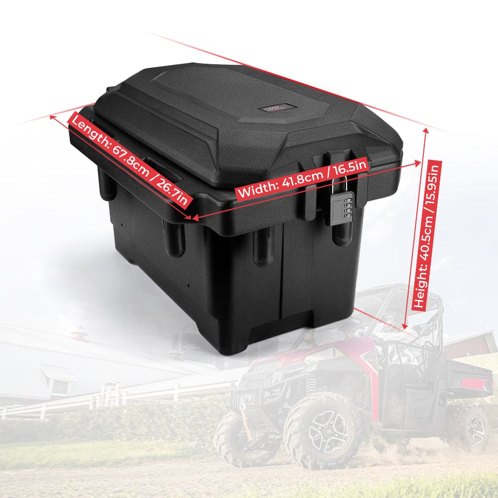 45L Storage box / Cargo Box(Left Side) for Polaris Ranger - Image 6