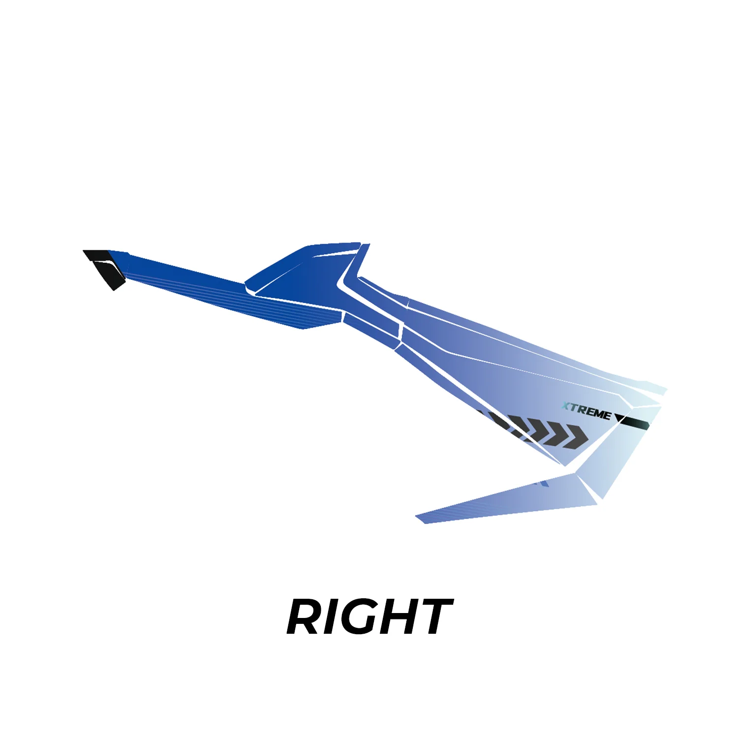 Sky Blue Wraps Graphics Compatible With Polaris RZR PRO XP - Image 6