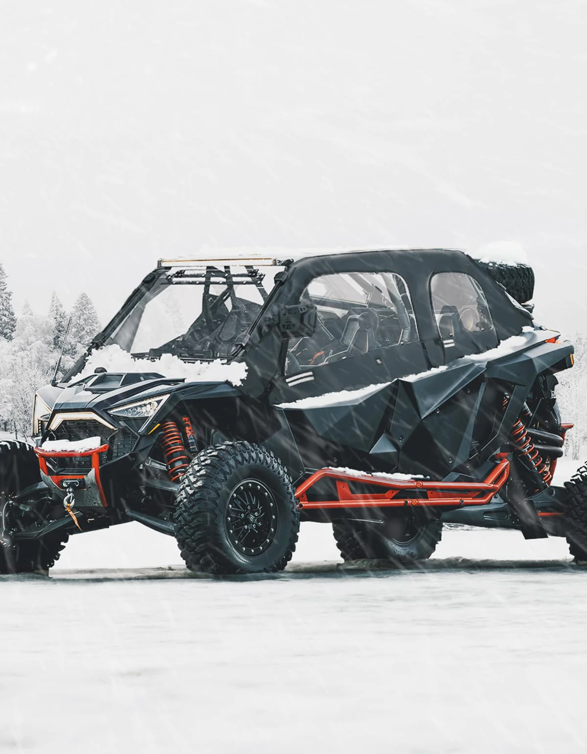 Soft Upper Door Cab Enclosure Set for Polaris RZR PRO XP 4/Turbo R 4 - Image 13