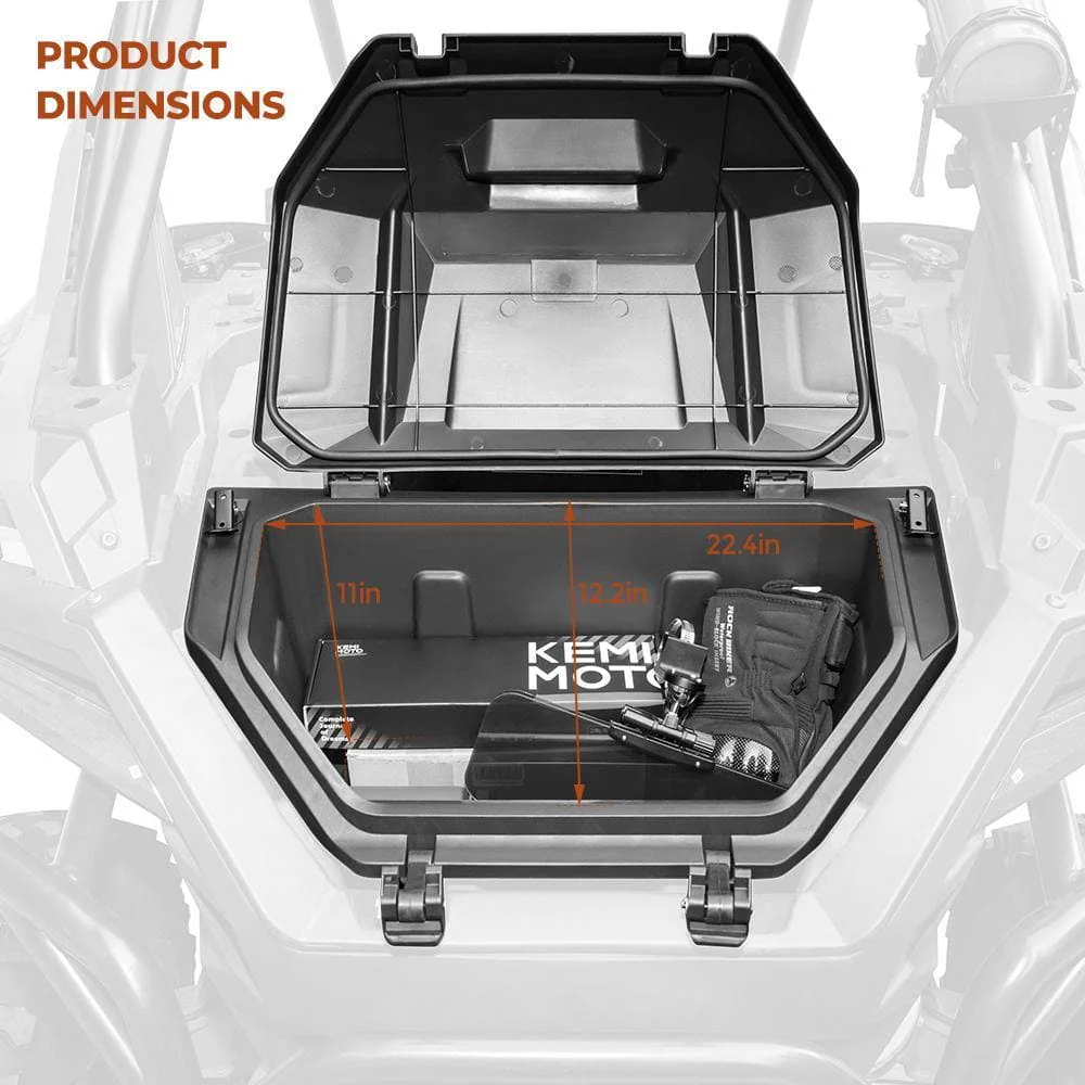 Storage Rear Cargo Box for Polaris RZR PRO XP / 4 (2020-2024) - Image 7