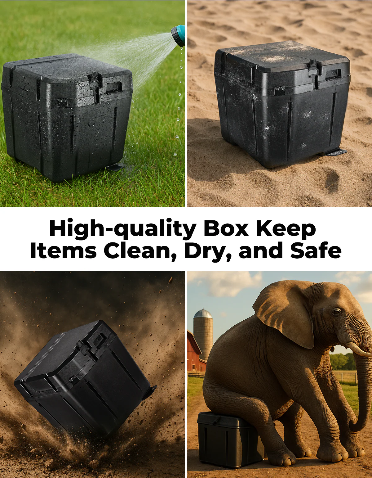 Under Seat Dry Storage Box for Polaris Ranger XP 1000/CREW - Image 5