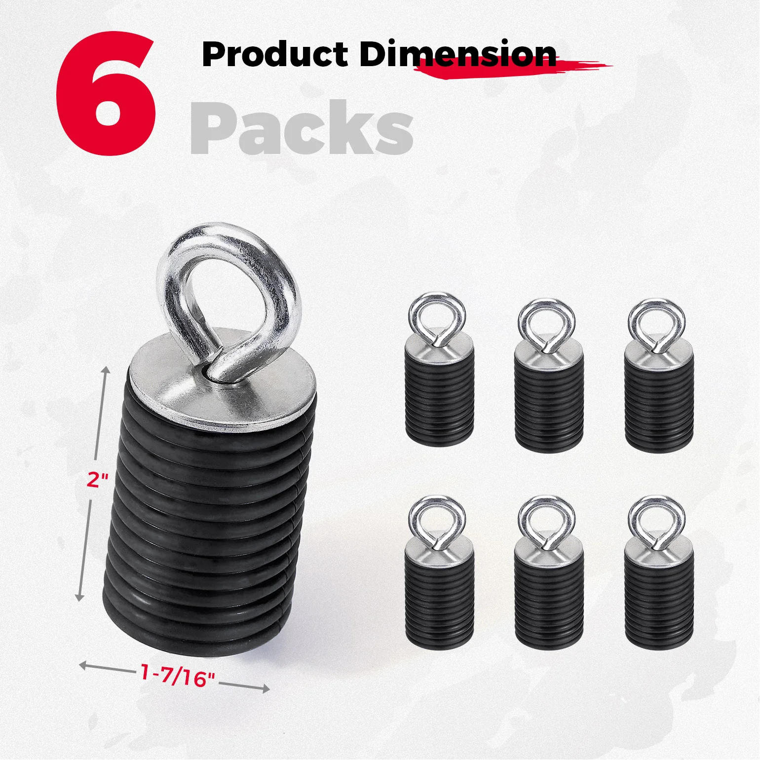 2" Tie Down Anchors (6PCS/ Set) for Polaris Ranger/ General - Image 5