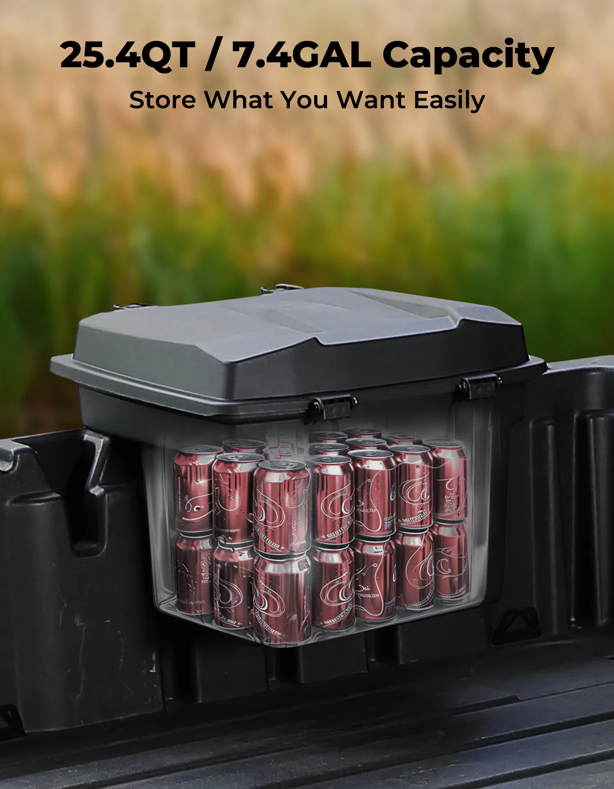 Removable Cargo Storage Box for Can Am Defender - Image 7