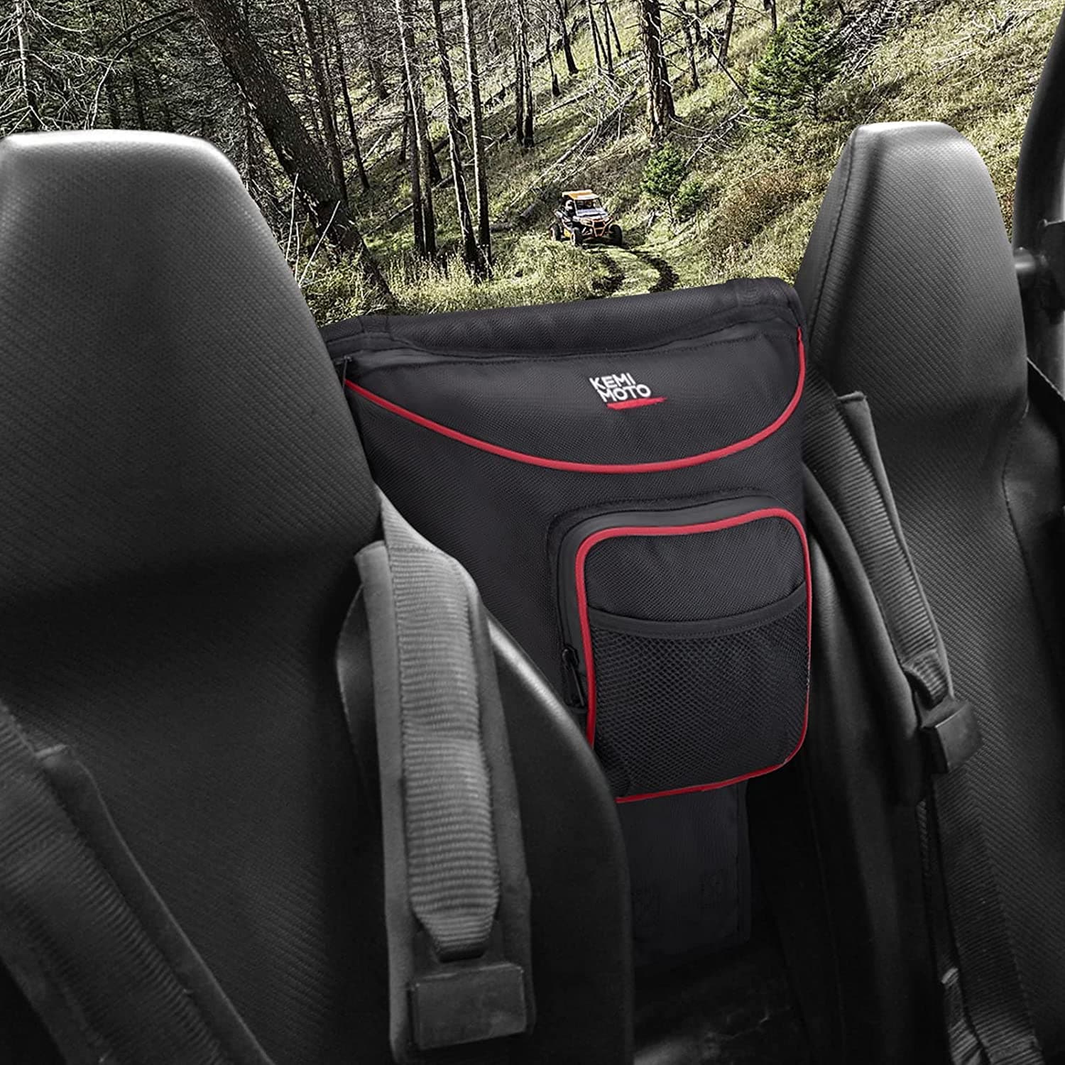 Door Bags & Center Storage Bag for Polaris RZR - Image 7