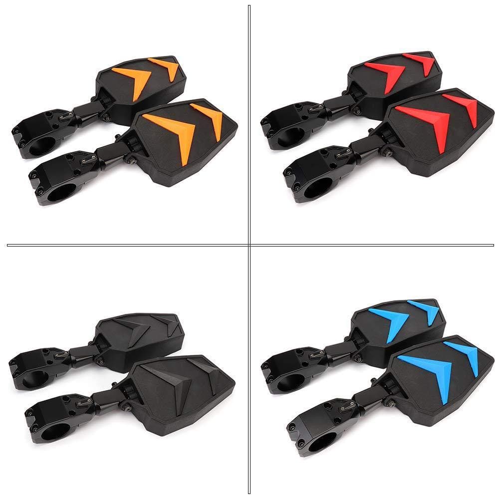 UTV Side View Mirrors for 1.75- 2" Roll Bar Fit Polaris Ranger - Image 9