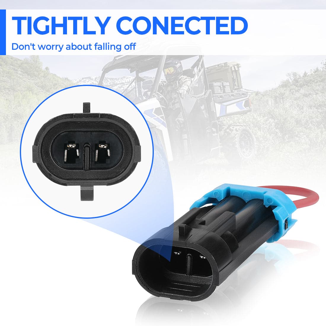 Seat Belt Harness Clip Bypass Plug for Can-Am, Polaris - Image 3