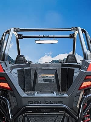 Side Mirrors and Rear Mirror with 1.75" to 2" Roll Bar Cage - Image 7