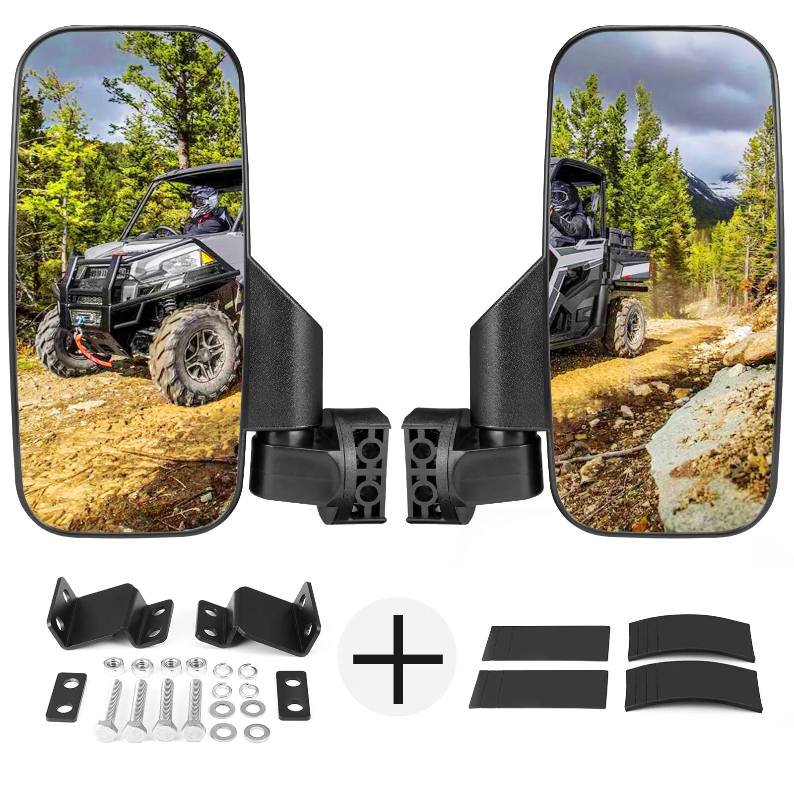 Side Mirrors for Polaris Ranger 2015-2021 - Image 11