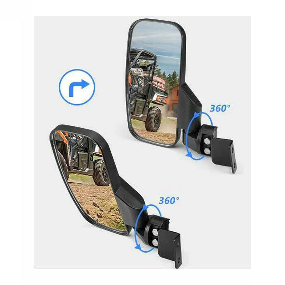 Side Mirrors for Polaris Ranger 2015-2021 - Image 5