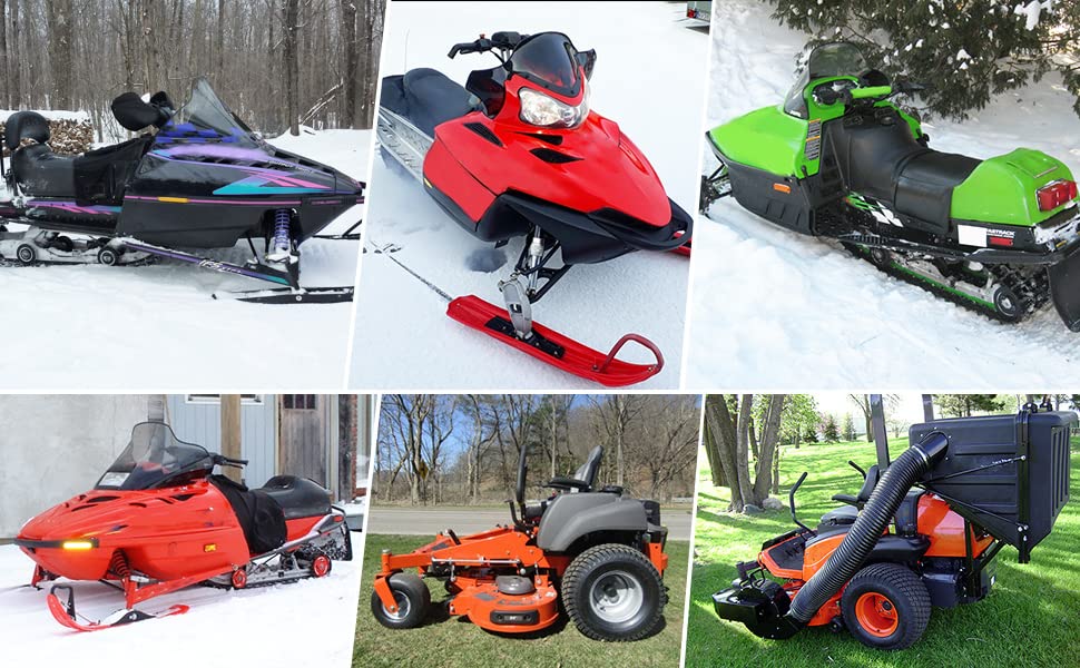 Snowmobile Cover 210D Sled Ski Cover, Universal Waterproof Storage Cover - Image 9