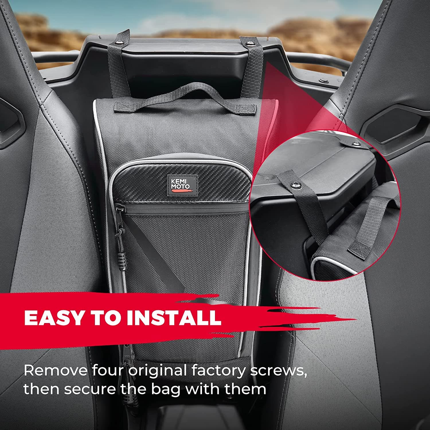 Center Storage Bag for CFMOTO ZForce 950 - Image 5