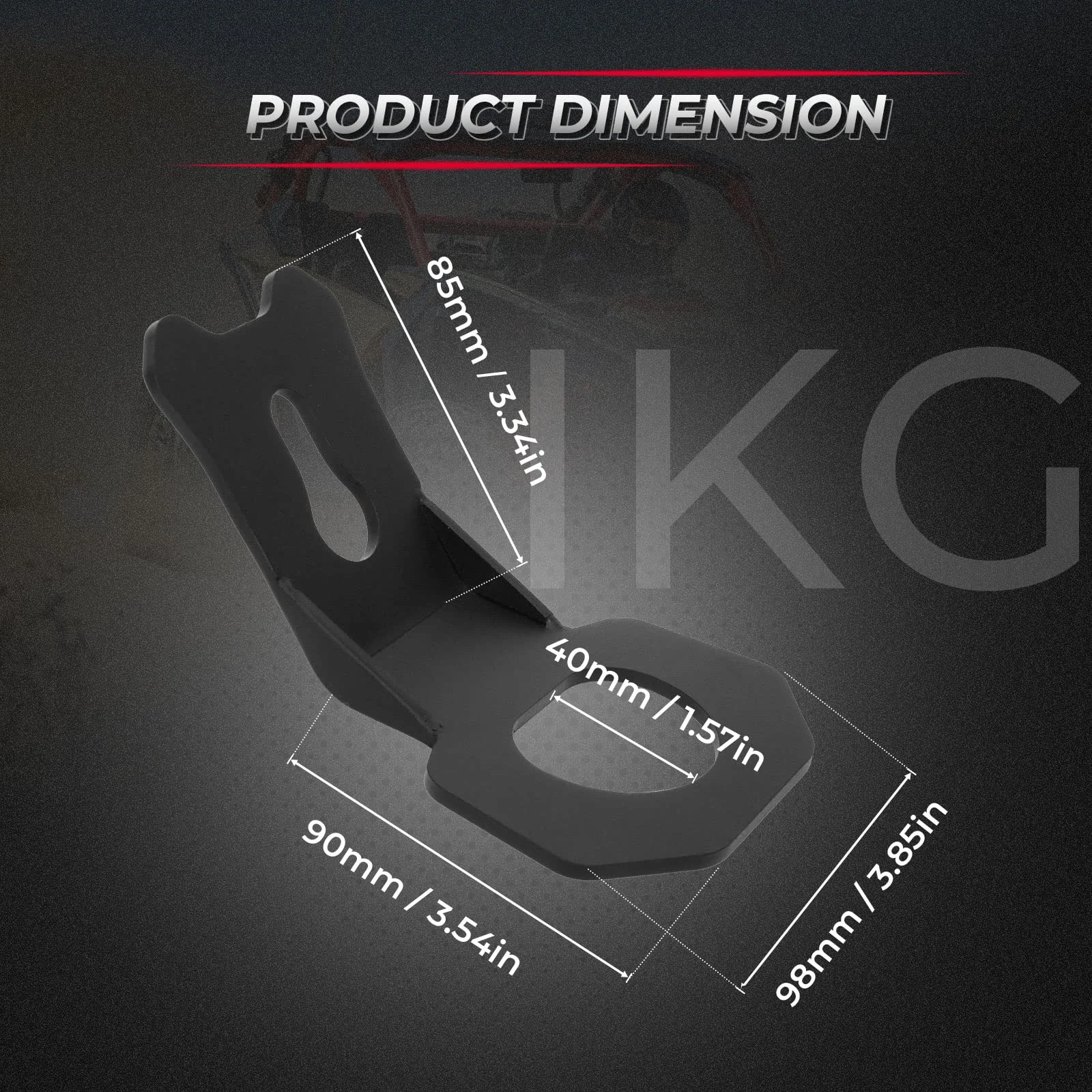 4PCS Tie Down Brackets Hooks for Can Am Maverick X3 - Image 7